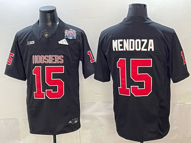Men 2026 Ohio State Buckeyes #15 Mendoza Black Limited NCAA Jersey 076->ncaa teams->NCAA Jersey
